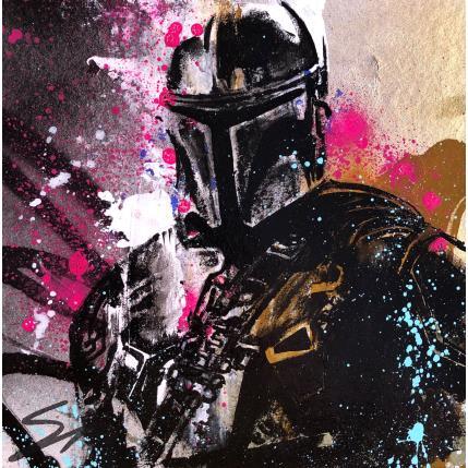 Peinture Mandalorian 2 par Mestres Sergi | Tableau Pop-art Acrylique, Graffiti Icones Pop