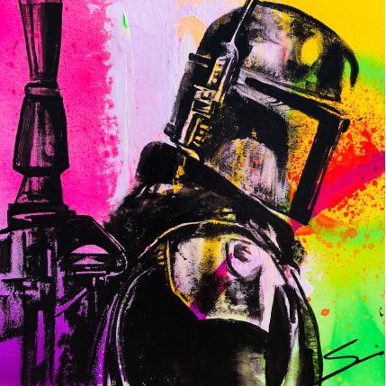 Peinture Mandalorian par Mestres Sergi | Tableau Pop-art Acrylique, Graffiti Icones Pop