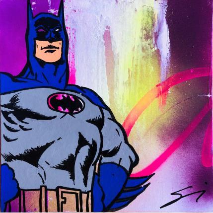 Peinture I’ m Batman par Mestres Sergi | Tableau Pop-art Acrylique, Graffiti Icones Pop