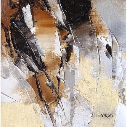 Peinture Autumn proposal par Virgis | Tableau Abstrait Huile Minimaliste