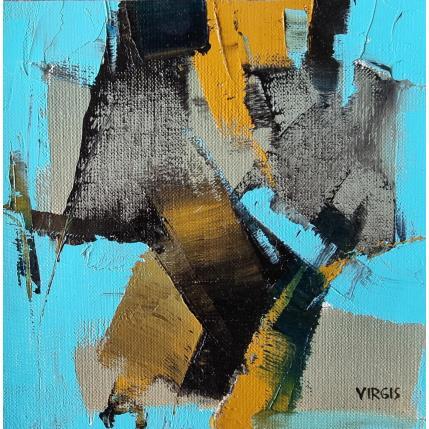 Peinture Stability par Virgis | Tableau Abstrait Huile Minimaliste