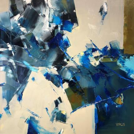 Gemälde Careful connections von Virgis | Gemälde Abstrakt Öl