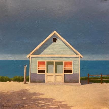 Peinture La petite mouette par Foucras François | Tableau Figuratif Acrylique, Huile