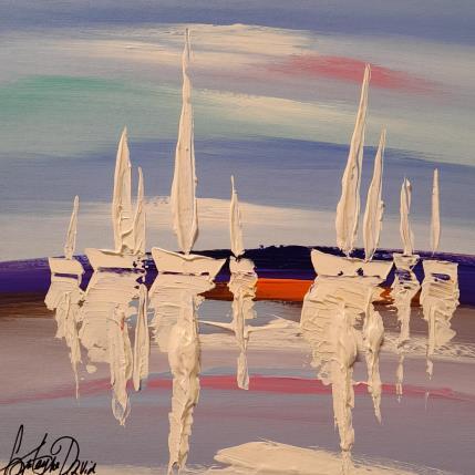 Peinture La violence du bonheur par Fonteyne David | Tableau Figuratif Acrylique Marine