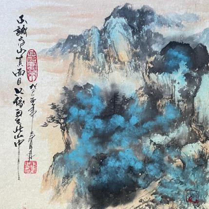 Peinture Mountains  par Yu Huan Huan | Tableau Figuratif Encre Paysages