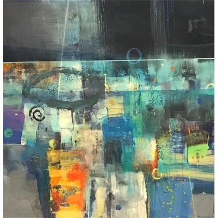 Peinture Poetics of space 4 par Bonetti | Tableau Abstrait Acrylique minimaliste