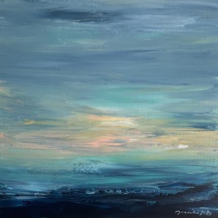 Peinture Luminous par Talts Jaanika | Tableau Abstrait Acrylique Marine, Nature, Paysages