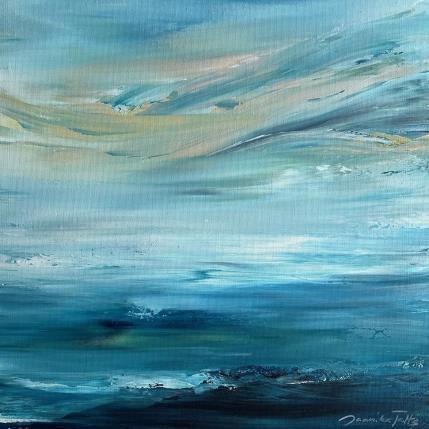 Peinture Luminous (ii) par Talts Jaanika | Tableau Abstrait Acrylique Marine, Nature, Paysages