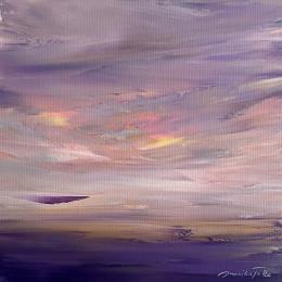 Painting Luminous (iii) by Talts Jaanika | Painting Abstract Acrylic Landscapes, Marine, Nature