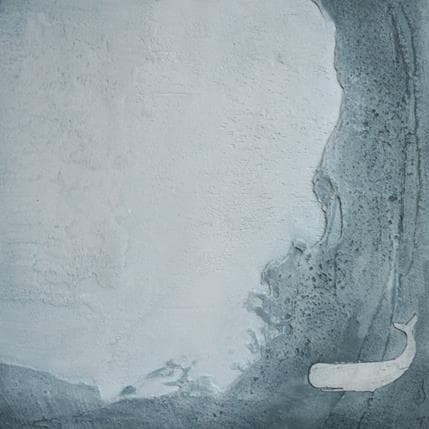 Peinture I found a reason par Roma Gaia | Tableau Abstrait Animaux, Marine, Minimaliste
