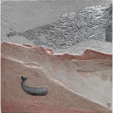 Peinture HELSINKY par Roma Gaia | Tableau Art naïf Acrylique, Sable Minimaliste