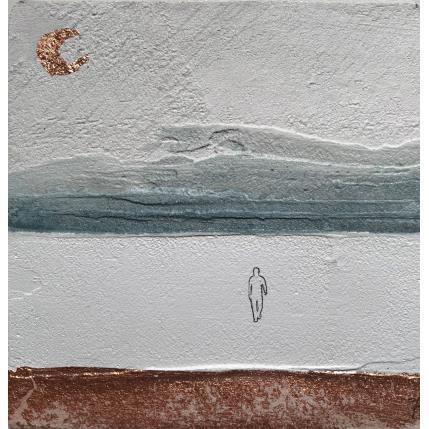 Painting VORREI by Roma Gaia | Painting Naive art Acrylic, Sand Minimalist