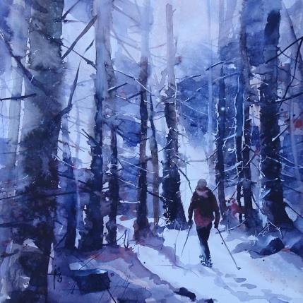 Painting Hypersensibilité  by Abbatucci Violaine | Painting Figurative Watercolor