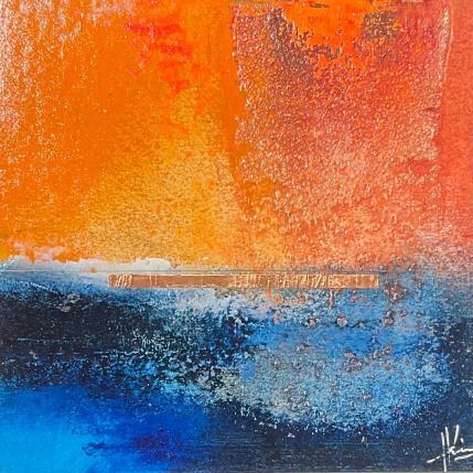Peinture Abstraction #1752 par Hévin Christian | Tableau Abstrait Acrylique, Huile, Pastel Minimaliste