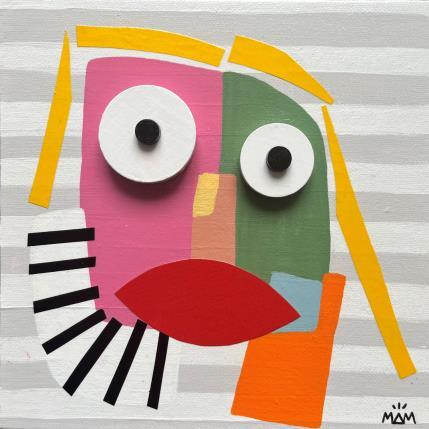 Peinture ELLA par Mam | Tableau Pop-art Acrylique Icones Pop, Portraits, Scènes de vie