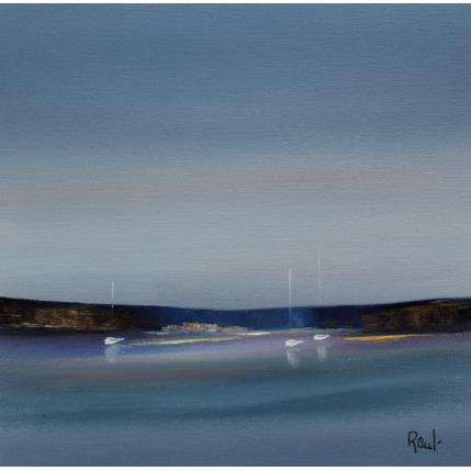 Painting Emotions marines 55 by Roussel Marie-Ange et Fanny | Painting Figurative Oil Marine, Minimalist, Pop icons