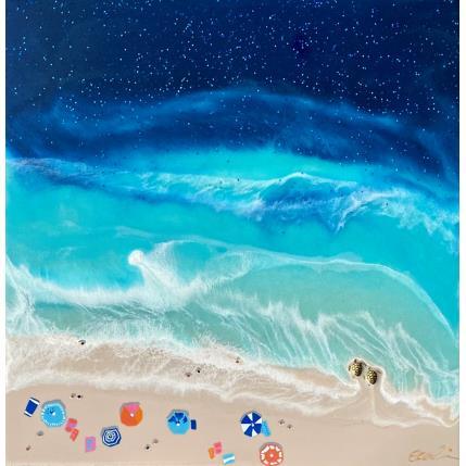 Peinture Prenons le large par Aurélie Lafourcade painter | Tableau Figuratif Acrylique, Résine Marine, Minimaliste, Paysages