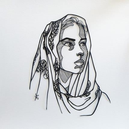 Peinture Portrait de Femme #10 par Atalanta Vanessa | Tableau  Papier Portraits, Société