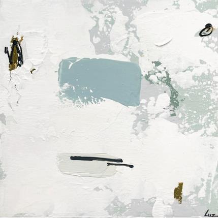 Peinture Abstraction par Luz Alexandra | Tableau Abstrait Acrylique, Pastel Minimaliste