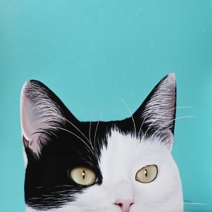 Peinture PEACEFUL par Milie Lairie | Tableau Réalisme Huile Animaux