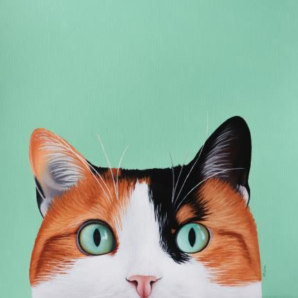 Painting HELLO by Milie Lairie | Painting Realism Oil Animals