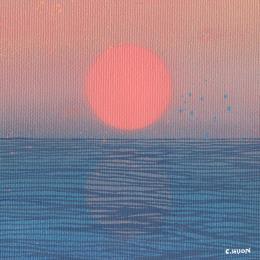 Peinture Douce tangeante par Huon Coralie | Tableau Figuratif Acrylique Marine, Nature, Paysages