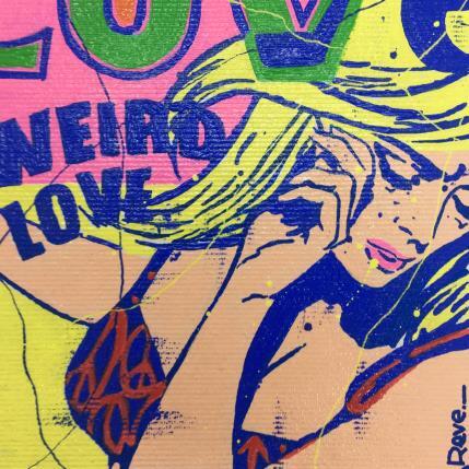 Peinture Bleu Noir par Revel | Tableau Pop-art Acrylique, Posca Icones Pop