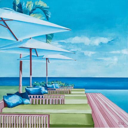 Peinture L’éclat par Chassagnette Béatrice | Tableau Figuratif Huile Paysages