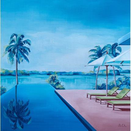 Peinture Regard innocent  par Chassagnette Béatrice | Tableau Figuratif Huile Paysages