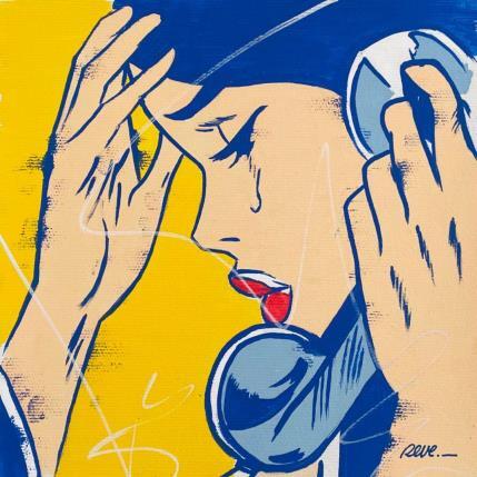 Peinture Pour un infidèle  par Revel | Tableau Pop-art Acrylique, Posca Portraits