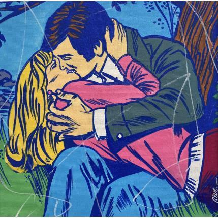 Peinture Bonheur par Revel | Tableau Pop-art Acrylique, Posca Scènes de vie