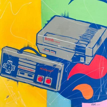 Peinture Geek Power par Revel | Tableau Pop-art Acrylique, Posca Enfant