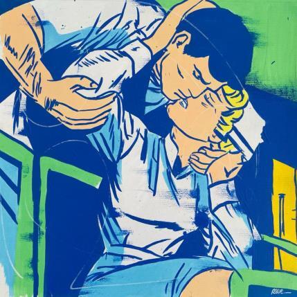 Peinture Je suis infirmiere  par Revel | Tableau Pop-art Acrylique, Posca Scènes de vie