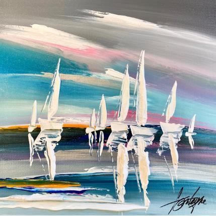 Peinture Navigue avec Moi par Fonteyne David | Tableau Figuratif Acrylique