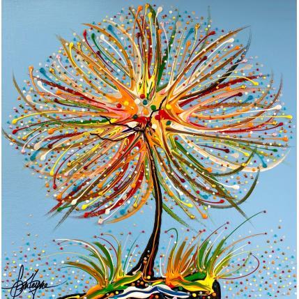 Peinture TOI DANS LE CIEL par Fonteyne David | Tableau Figuratif Acrylique