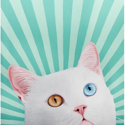 Peinture Angel par Milie Lairie | Tableau Figuratif Huile Animaux