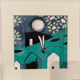 Peinture FLORES DE NIEVE par Arias Parera Almudena | Tableau Art naïf Acrylique, Collage