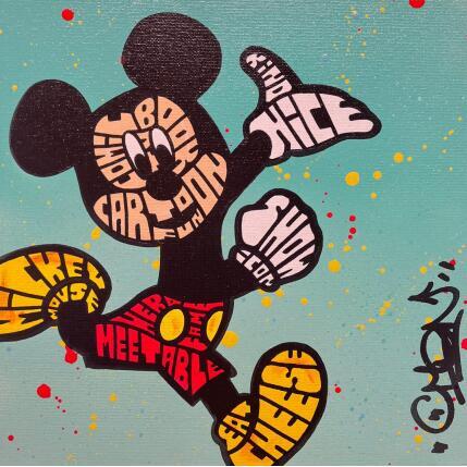 Peinture MICKEY X JUMP par Cmon | Tableau Pop-art Icones Pop