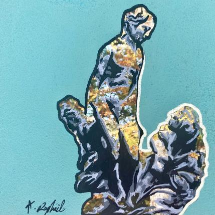 Peinture 10H18 par André Raphaël | Tableau Figuratif Acrylique Portraits