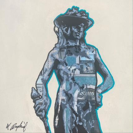 Peinture 13H08 par André Raphaël | Tableau Figuratif Acrylique Portraits