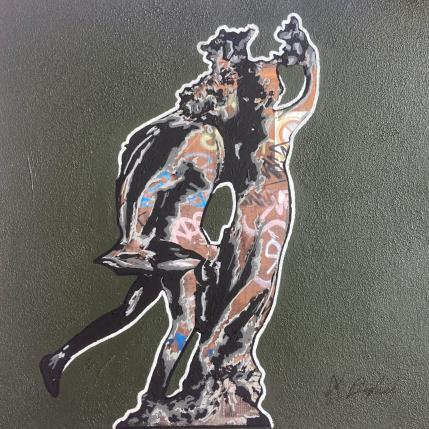 Peinture 17H58 par André Raphaël | Tableau Figuratif Acrylique Portraits