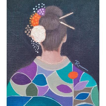 Painting Akira by Rosângela | Painting Figurative Acrylic Portrait