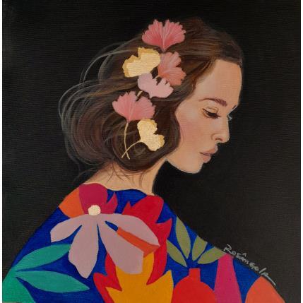 Peinture Viorica par Rosângela | Tableau Figuratif Acrylique Portraits