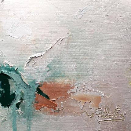 Painting si douce terracota by Dumontier Nathalie | Painting Abstract Oil Minimalist