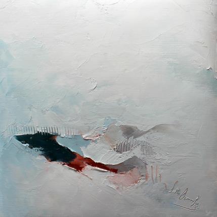 Painting un formidable été by Dumontier Nathalie | Painting Abstract Oil Minimalist