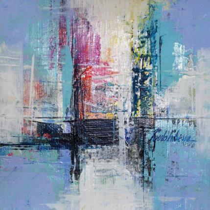 Peinture inspiração par Silveira Saulo | Tableau Abstrait Acrylique