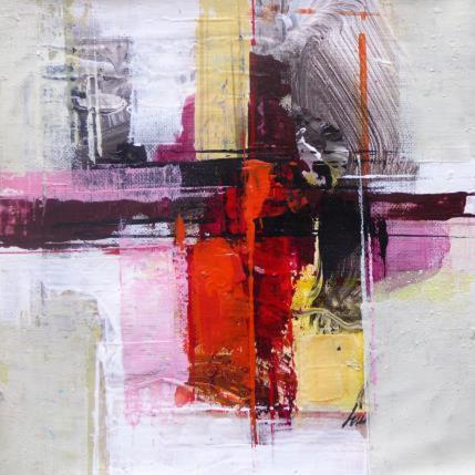 Painting Conversas by Silveira Saulo | Painting Abstract Acrylic Pop icons