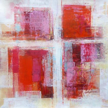 Peinture A carta par Silveira Saulo | Tableau Abstrait Acrylique