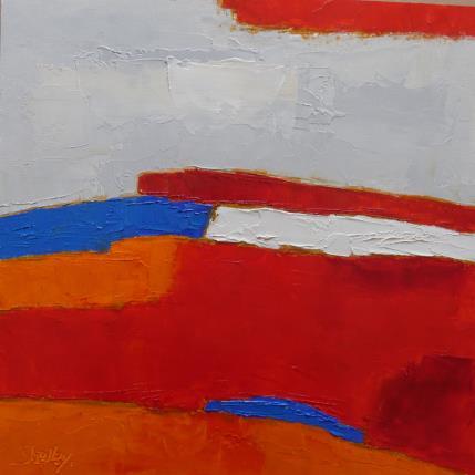 Peinture SIDERAL par Shelley | Tableau Abstrait Huile