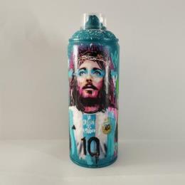 Escultura Jesus Messi por Sufyr | Escultura Street art Graffiti, Posca Pop icons